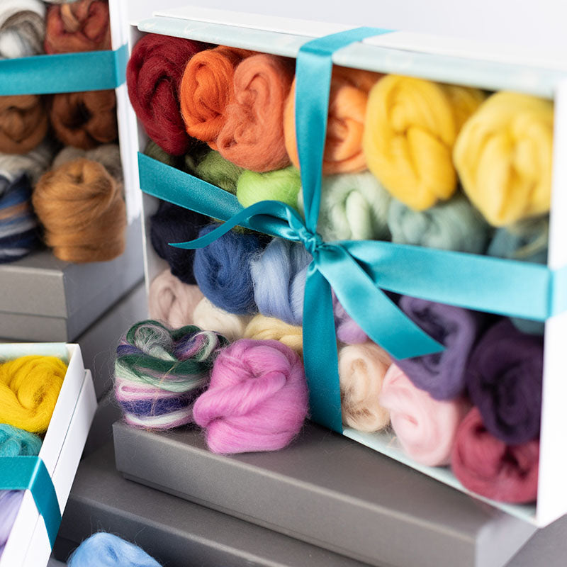 Limited Edition: Wool Roving 'Minis' Gift Box