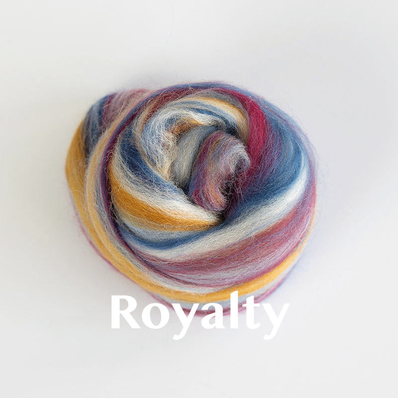 Wool Roving: Specialty Blends