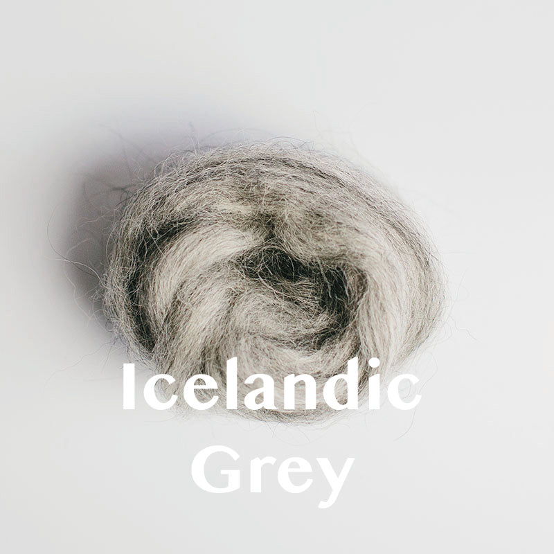 Wool Roving: Natural, Un-Dyed