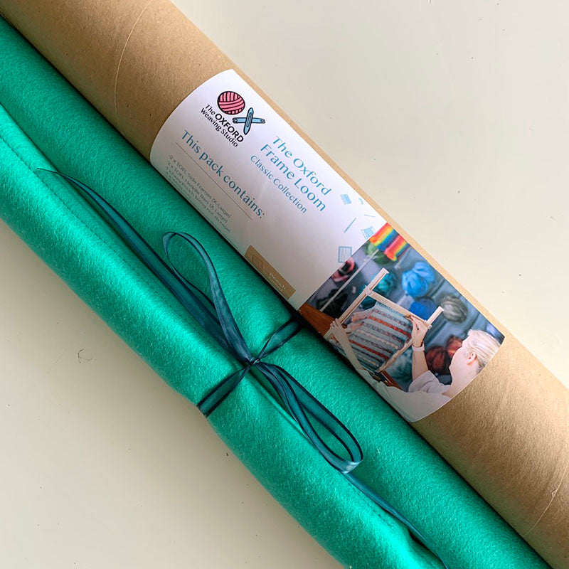 Frame Loom Felt Storage Pouch