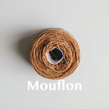Load image into Gallery viewer, A &#39;Mouflon&#39; colour yarn cake of 2/17s merino lambswool yarn