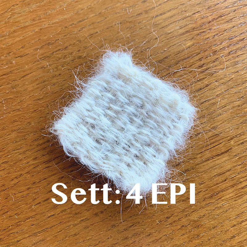 Brushed Mohair: Natural, Un-Dyed