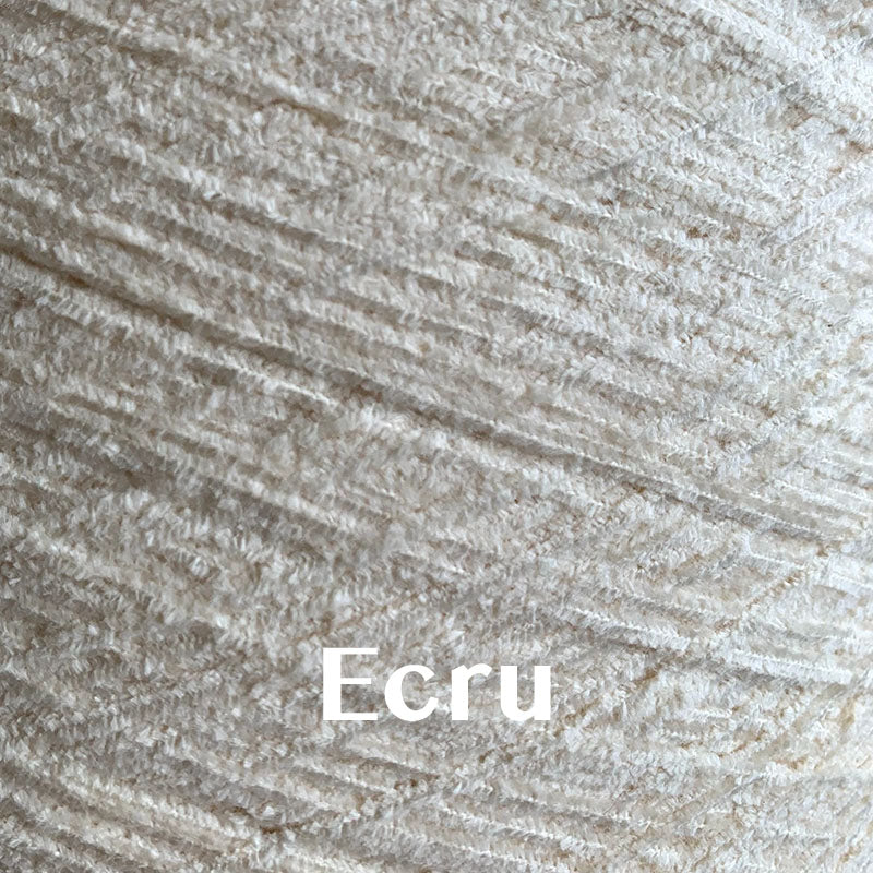 Rayon Chenille: Natural, Un-Dyed