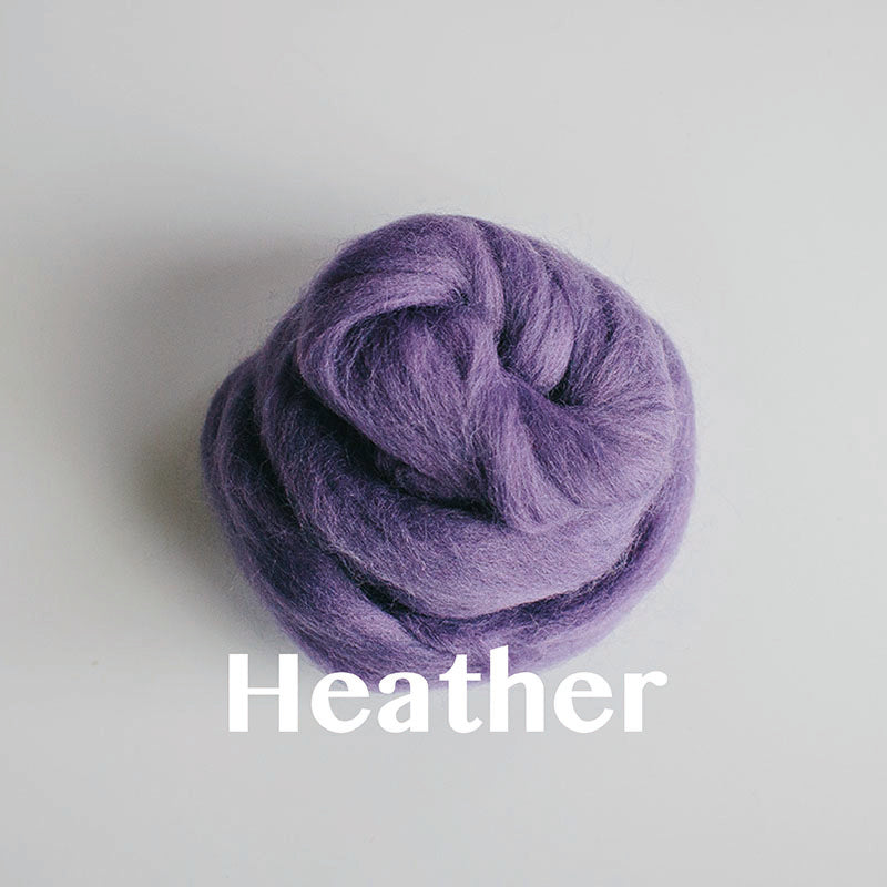 Merino Wool Roving for Felting and Spinning - The Violets – The