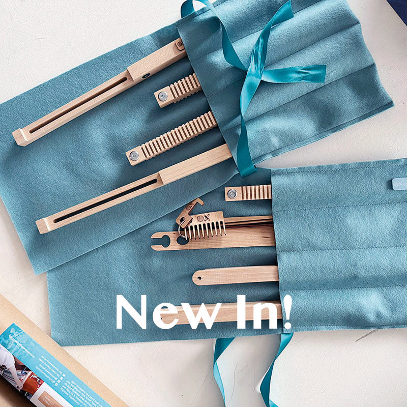 Frame Loom Felt Storage Pouch