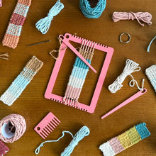 Load image into Gallery viewer, Intro to Weaving Series: Handwoven Bookmark Project E-Book