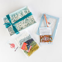 Load image into Gallery viewer, Intro to Weaving Series: Handwoven Bookmark Weaving Kit