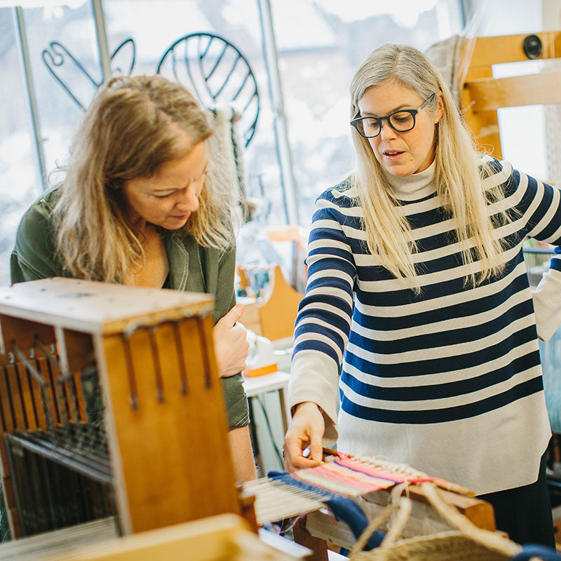 Contemporary Handwoven Cushion Workshop - Table Loom