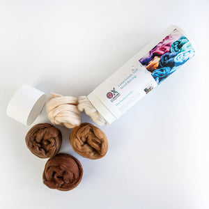 Limited Edition: Wool Roving Gift Tubes