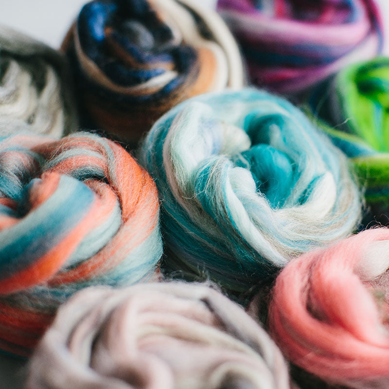 Wool Roving: Specialty Blends