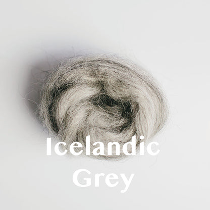 Wool Roving: Natural, Un-Dyed