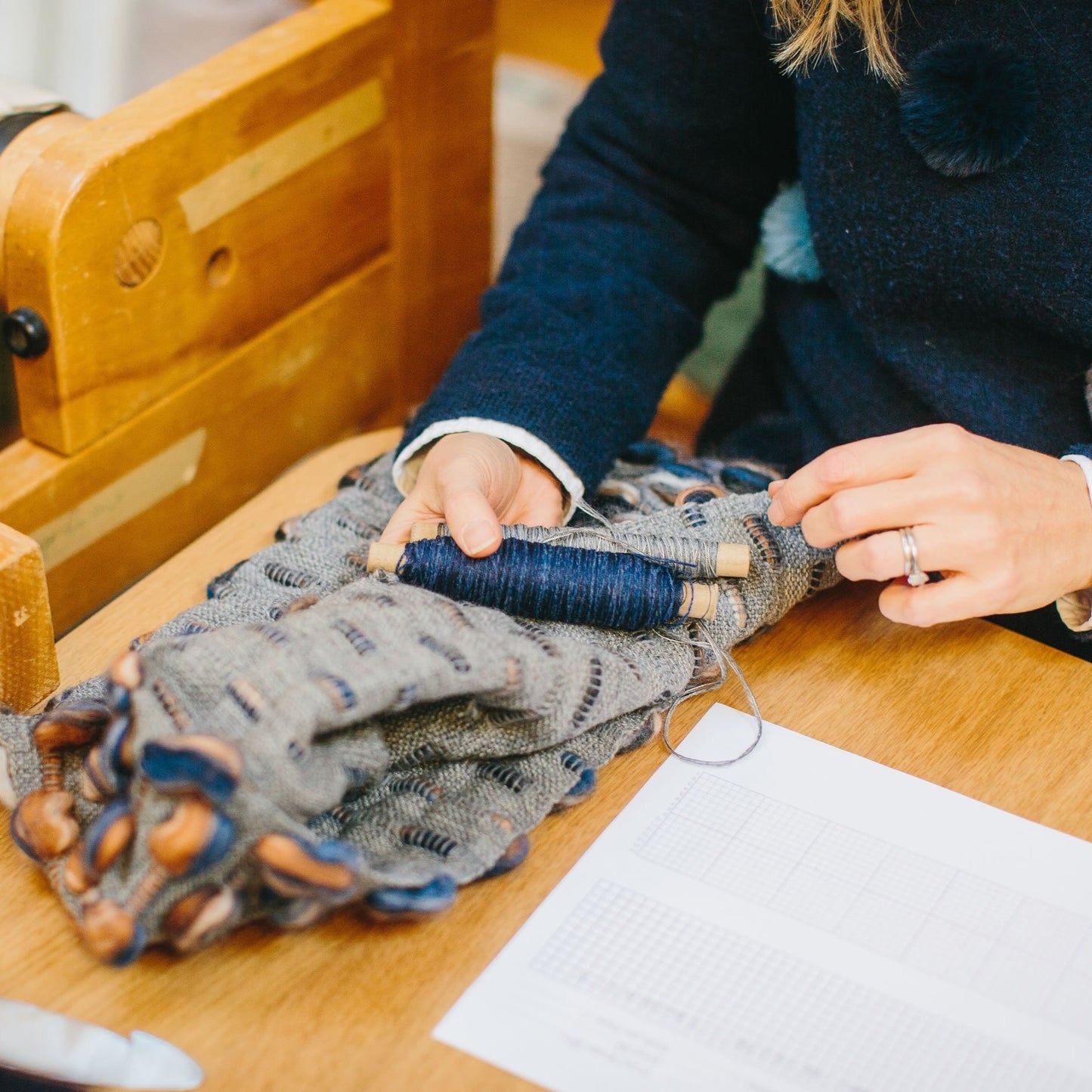 Introduction to Table & Rigid Heddle Loom Weaving Workshop