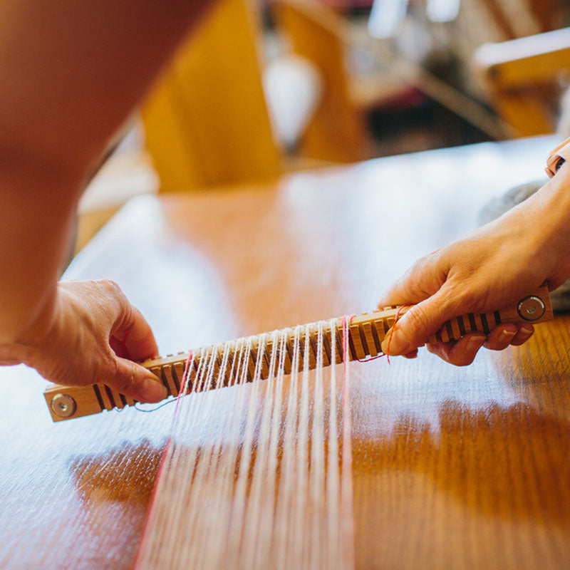 Double-Sided Heddle Bar for the Oxford Frame Loom