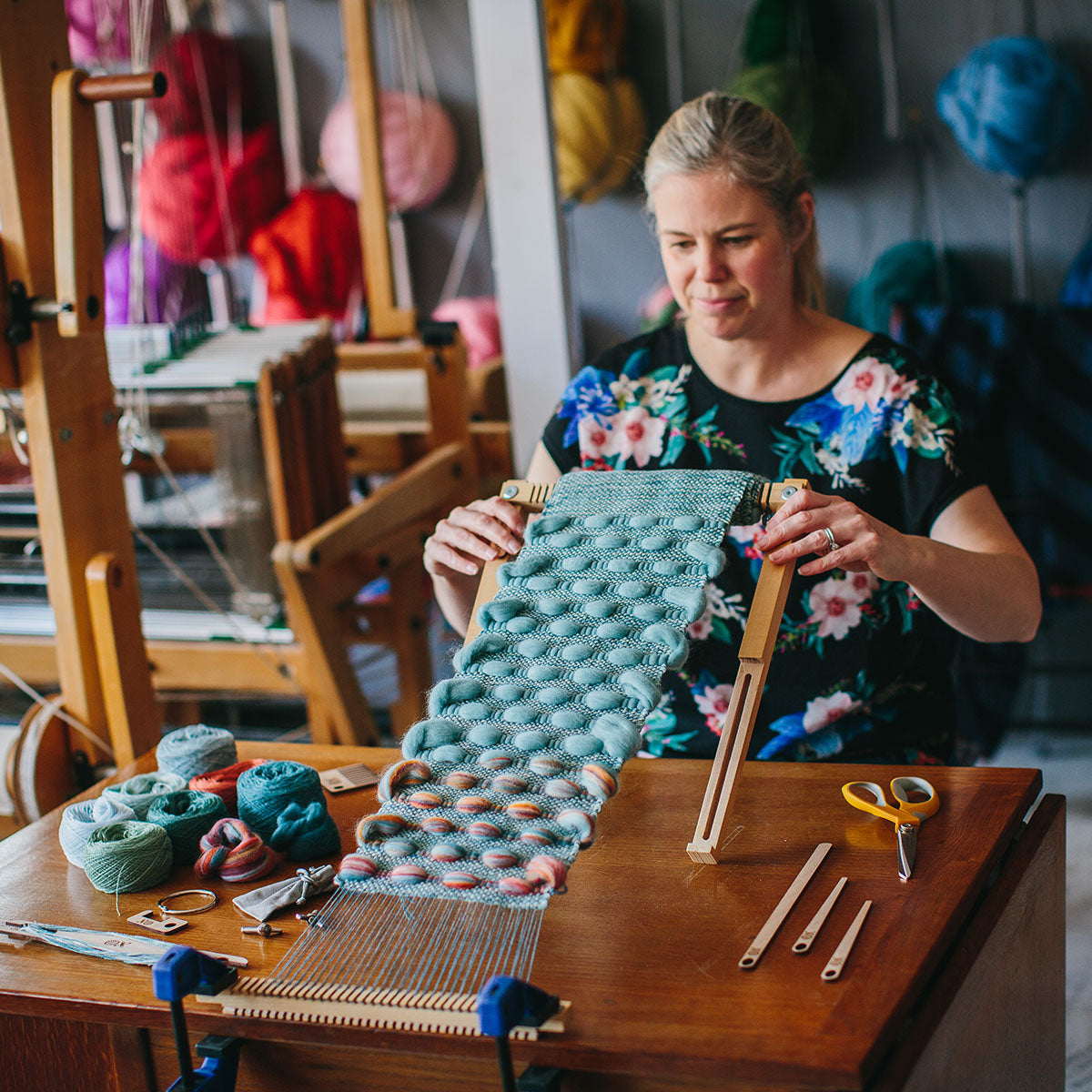 Double-Sided Heddle Bar for the Oxford Frame Loom