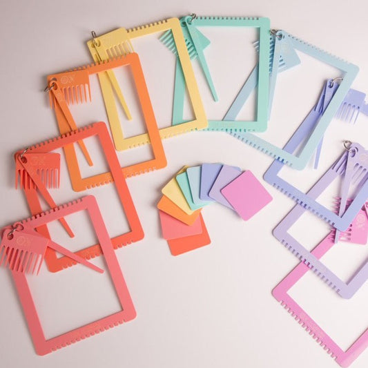 Rainbow Weaving Frame Loom & Tool Set