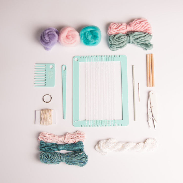 Introduction to Weaving Kit: Rainbow Collection