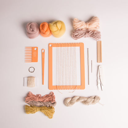 Introduction to Weaving Kit: Rainbow Collection