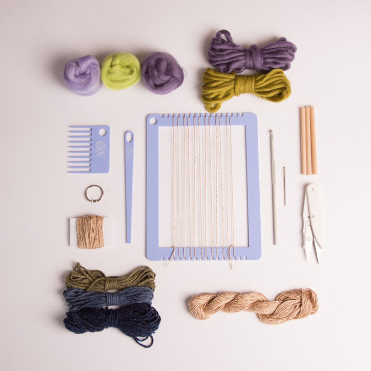Introduction to Weaving Kit: Rainbow Collection