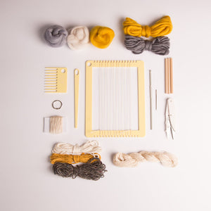 Introduction to Weaving Kit: Rainbow Collection