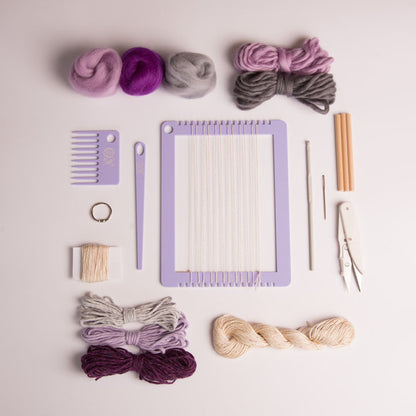 Introduction to Weaving Kit: Rainbow Collection