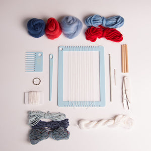 Introduction to Weaving Kit: Rainbow Collection