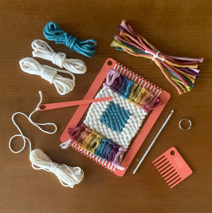 Rainbow Weaving Frame Loom & Tool Set