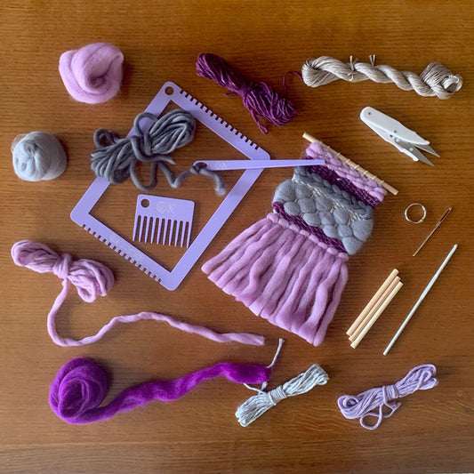 Introduction to Weaving Kit: Rainbow Collection