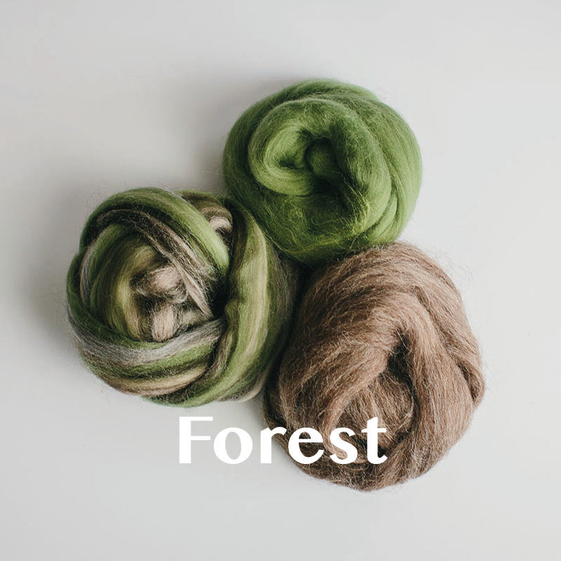 Chunky Yarn Bundle - Wool Roving