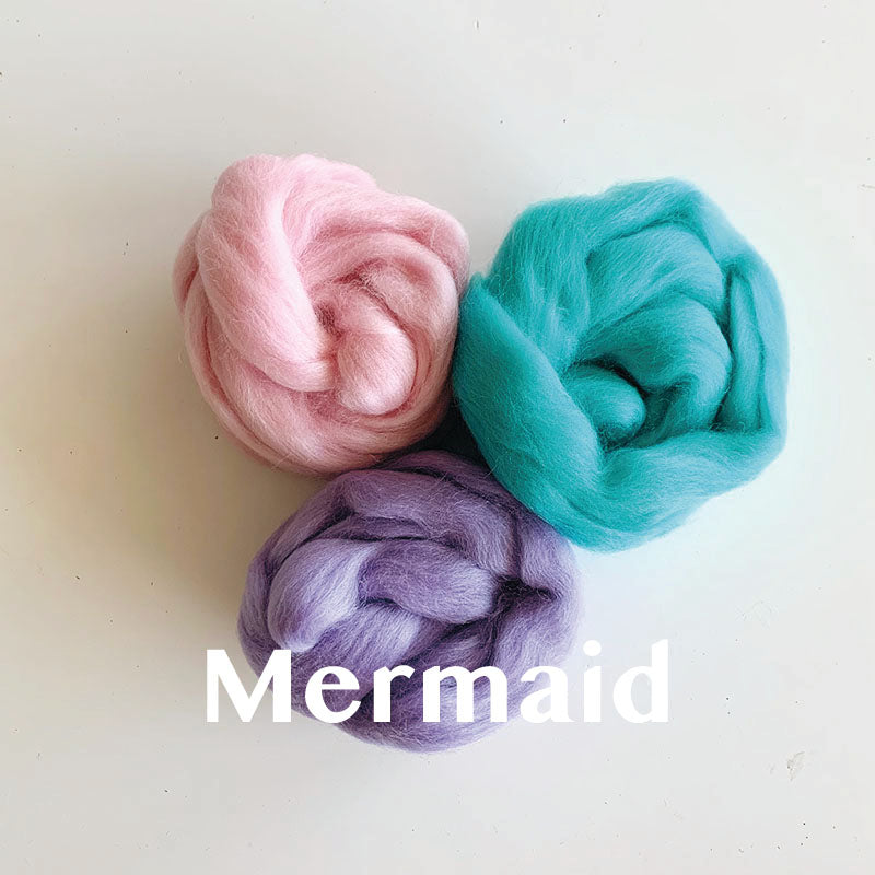 Chunky Yarn Bundle - Wool Roving