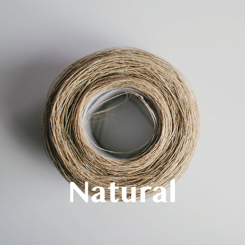 1/20s Linen: Natural, Un-Dyed