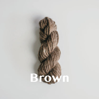 Super Chunky Yarns: Natural, Un-Dyed