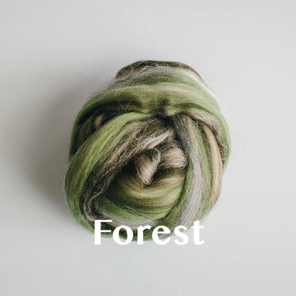 Wool Roving: Specialty Blends