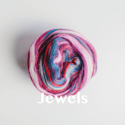 Wool Roving: Specialty Blends