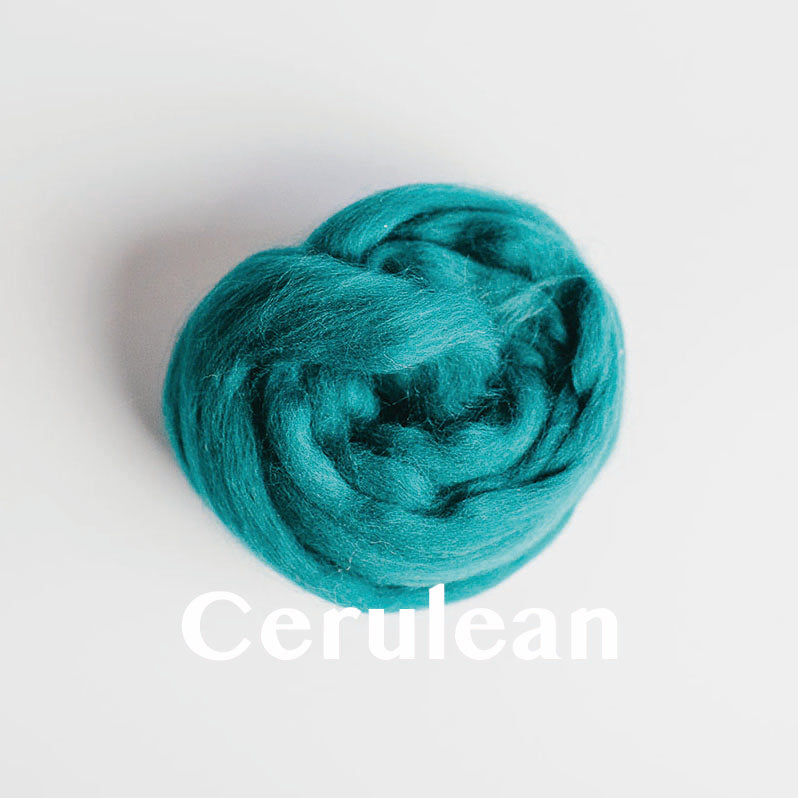 Wool Roving: Dyed Merino (PART 1)