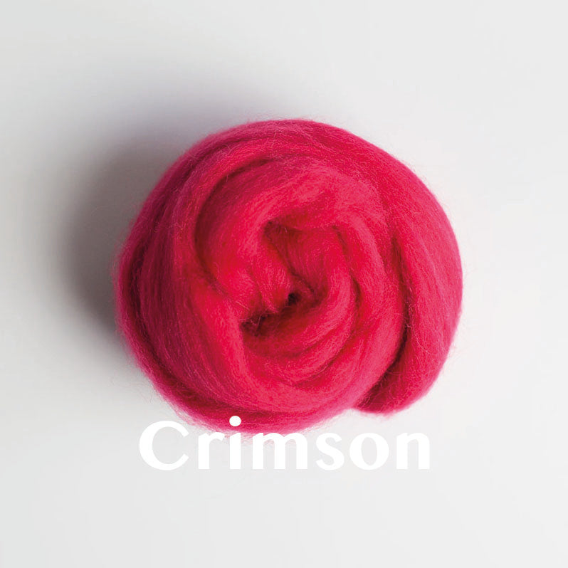 Wool Roving: Dyed Merino (PART 1)