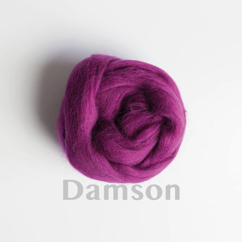 Wool Roving: Dyed Merino (PART 2)