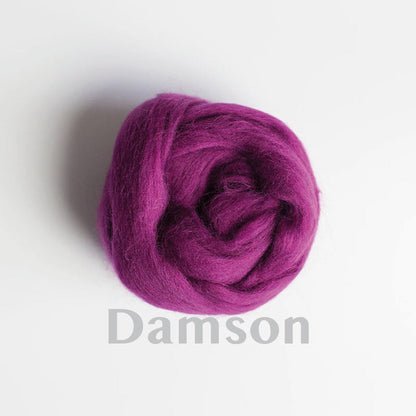 Wool Roving: Dyed Merino (PART 2)