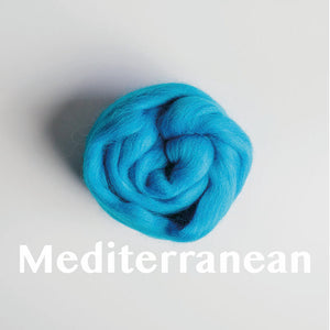 Wool Roving: Dyed Merino (PART 1)