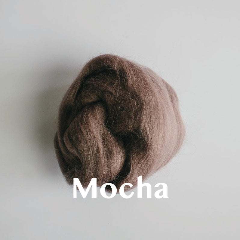 Organic Merino Wool Roving - Shell – Fūnem Studio