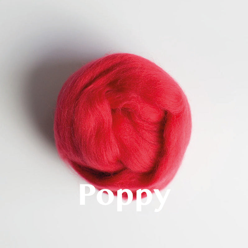 Wool Roving: Dyed Merino (PART 1)
