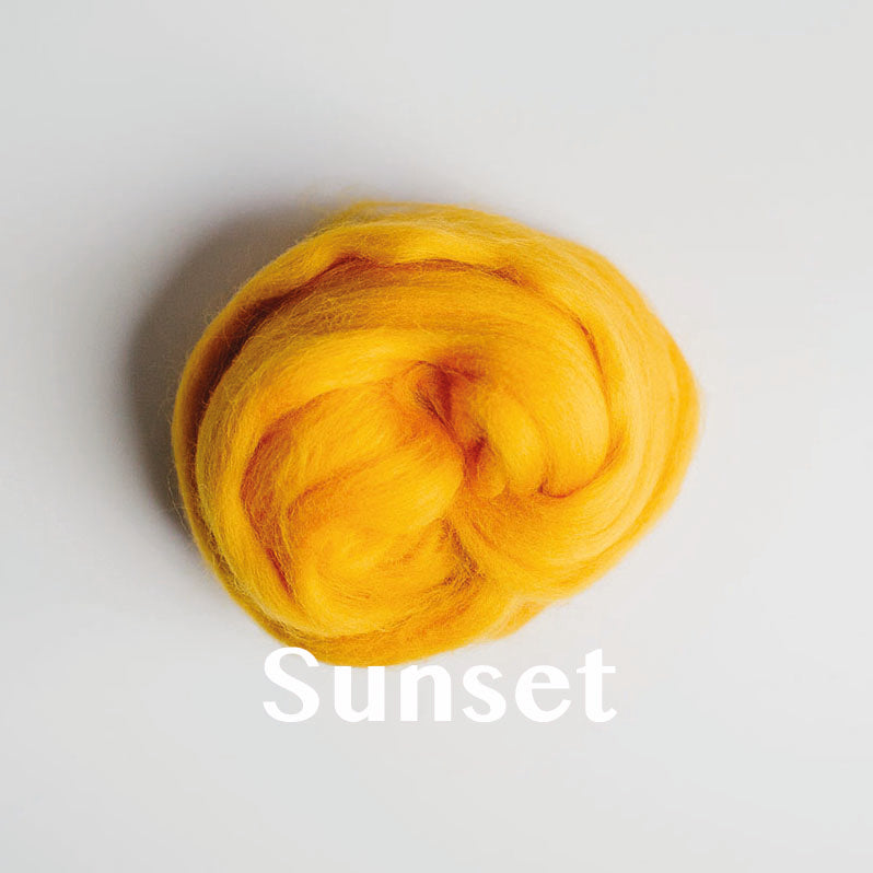 Wool Roving: Dyed Merino (PART 1)