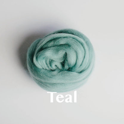 Wool Roving: Dyed Merino (PART 1)