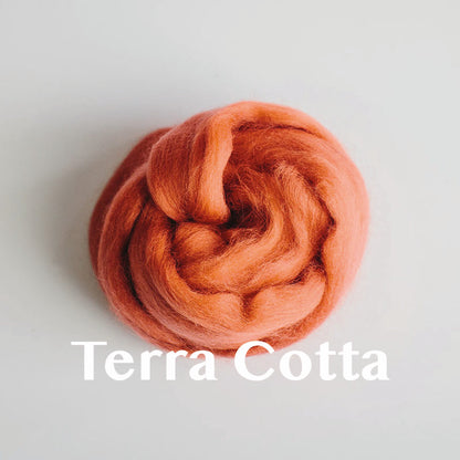Wool Roving: Dyed Merino (PART 1)