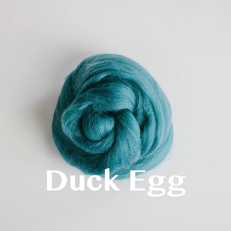 Wool Roving: Dyed Merino (PART 1)
