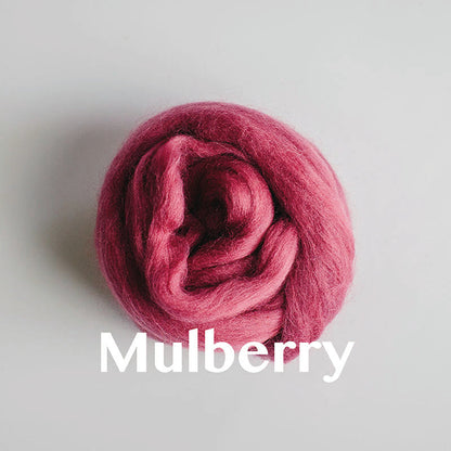 Wool Roving: Dyed Merino (PART 2)