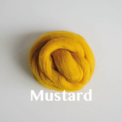 Wool Roving: Dyed Merino (PART 1)