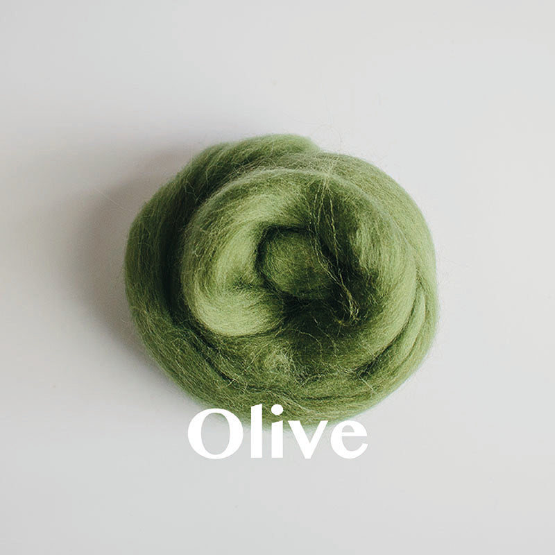 Wool Roving: Dyed Merino (PART 1)